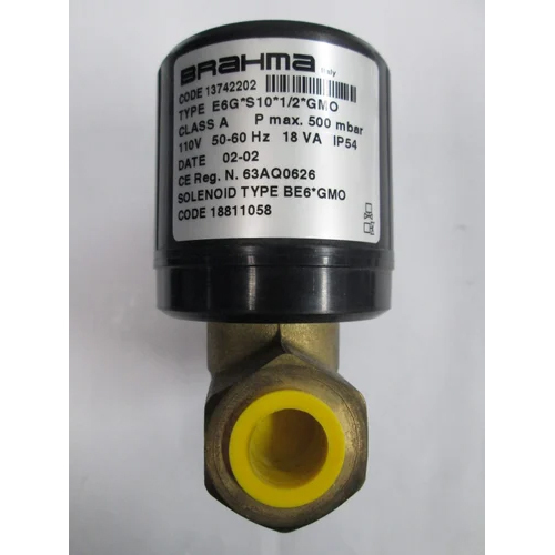 Solenoid Operated Valves E6G Sr Gmo - Color: Black