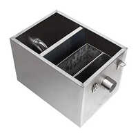 Stainless Steel Grease Trap - Capacity: 5000 M3/hr