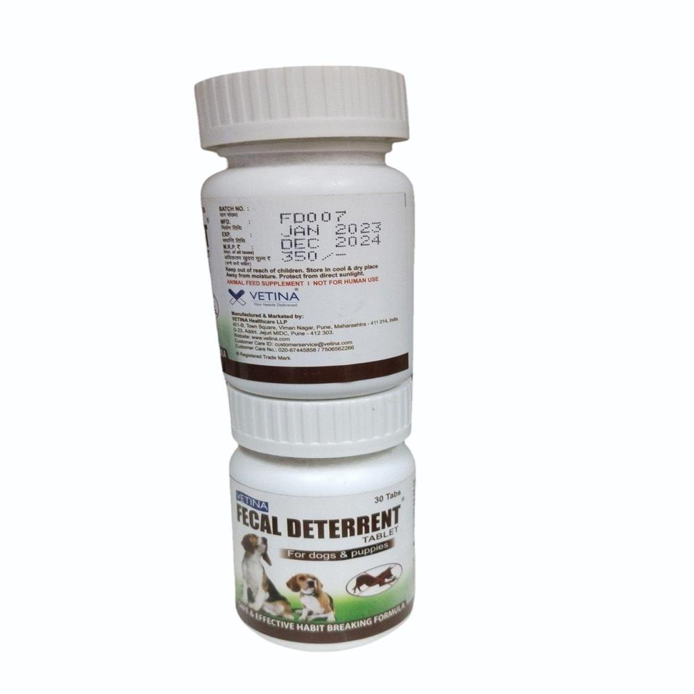 Fecal Deterrent Tablets