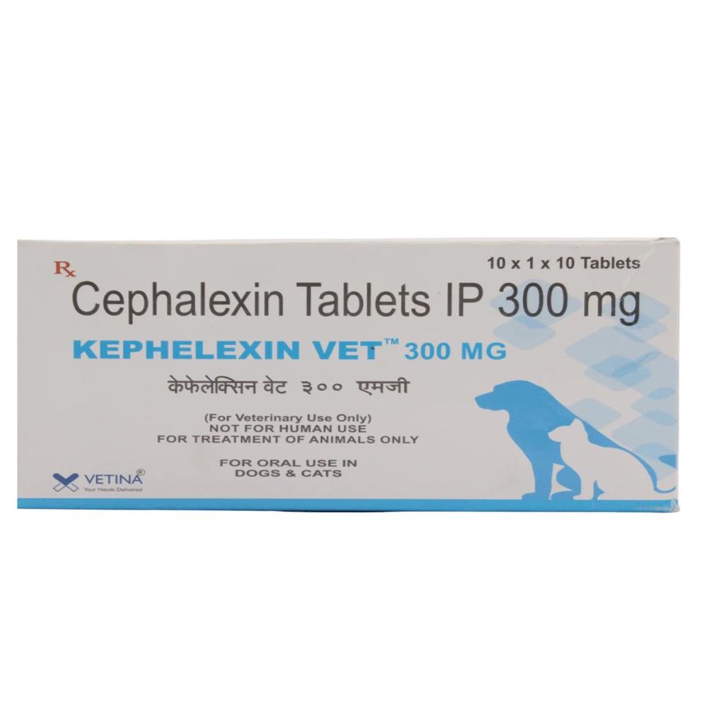 KEPHELEXIN VET Cephalexin 300mg Tablets