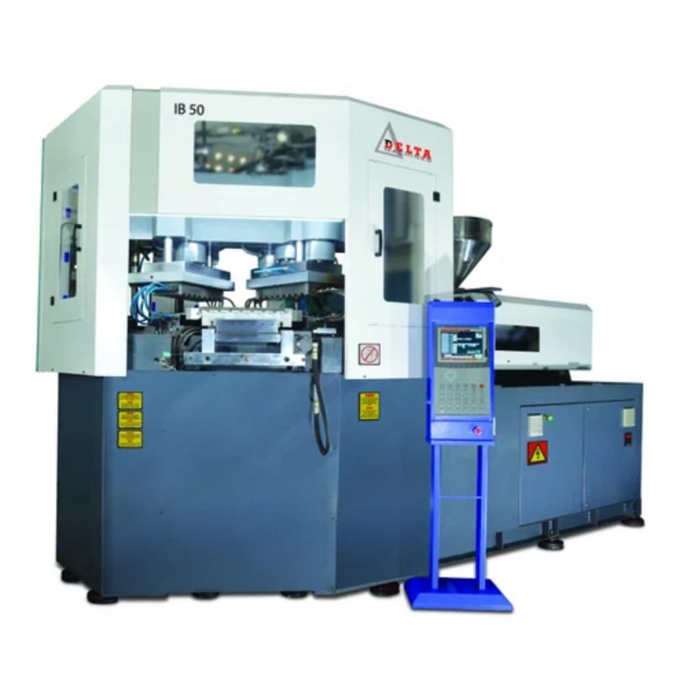 Injection Blow Molding Machine - Color: White And Grey