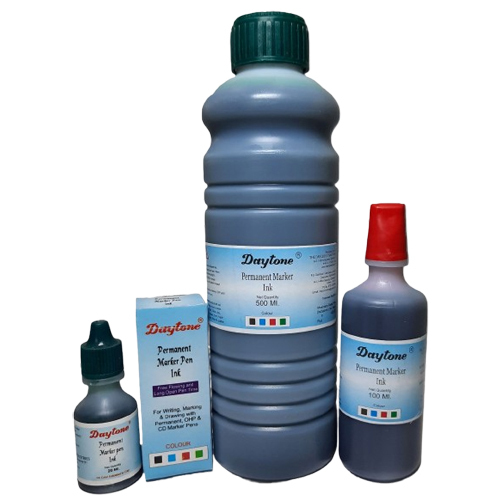 100 मिलीलीटर - 500 मिलीलीटर स्थायी मार्कर स्याही