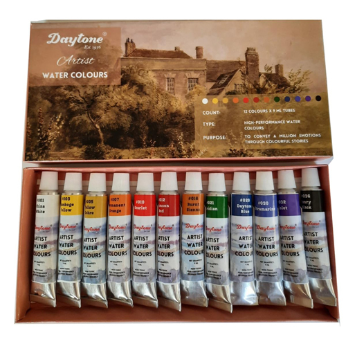 Daytone Artist Water Colours - Feature: Waterproof