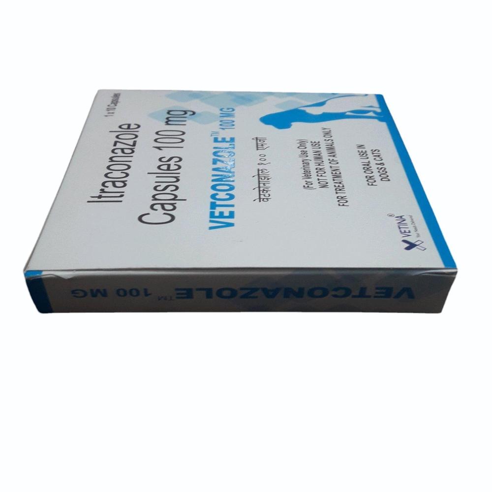 Vetconazole Itraconazole 100mg Capsules