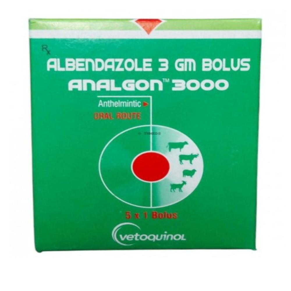 Analgon 3000 Albendazole 3gm Bolus
