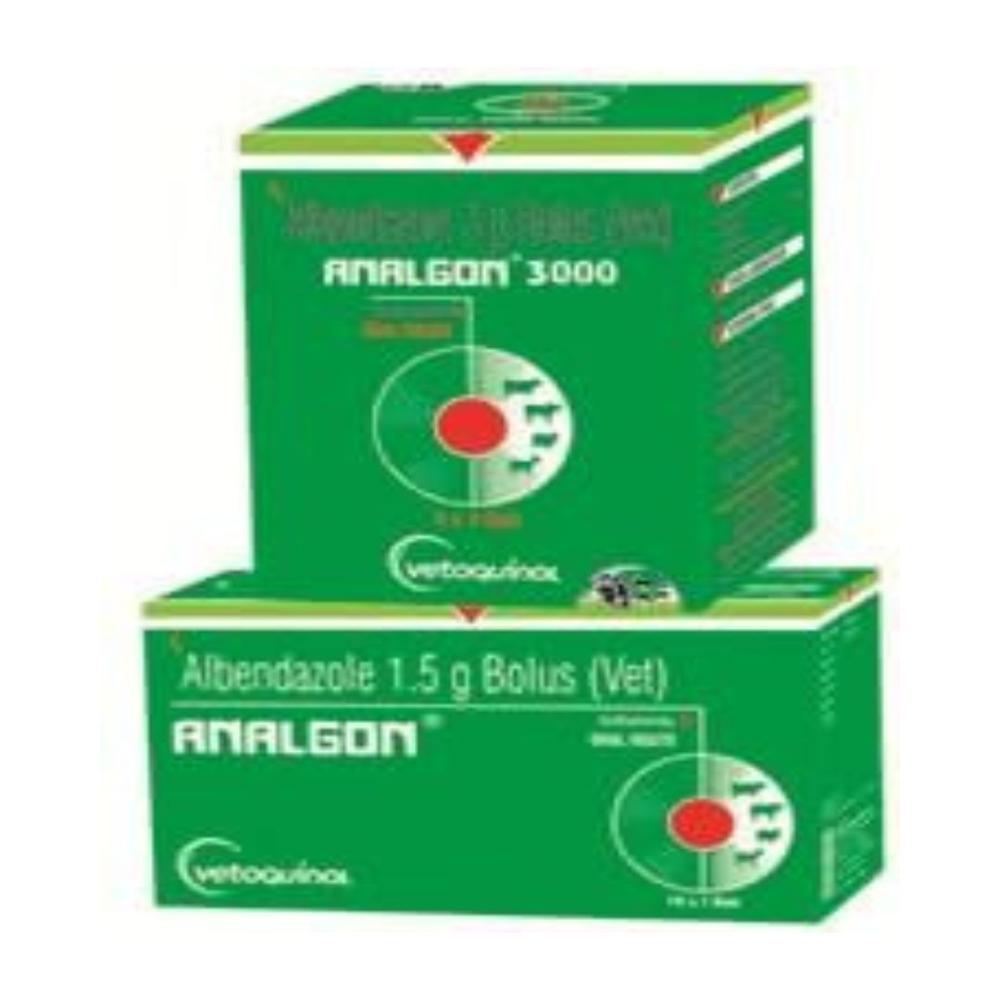 Analgon 3000 Albendazole 3gm Bolus