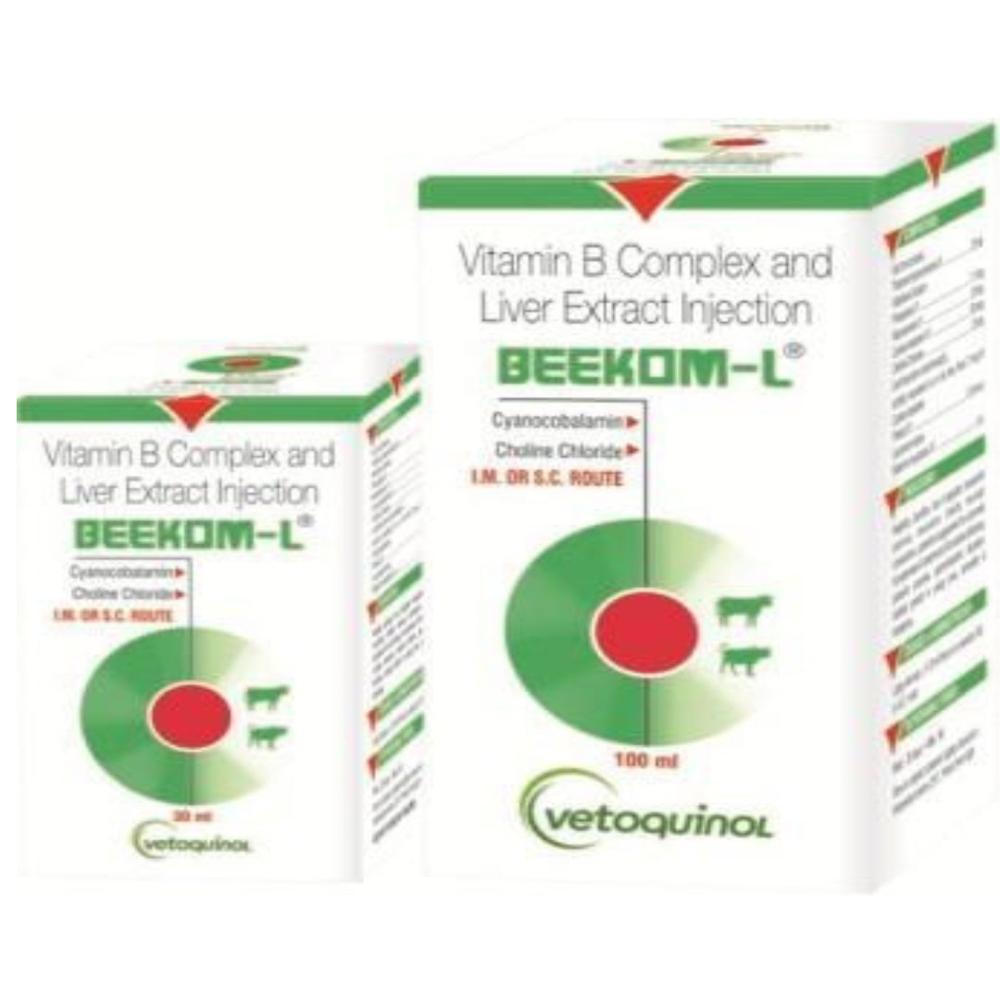 Beekom-l 100ml Injection Vitamin B Complex And Liver Extract