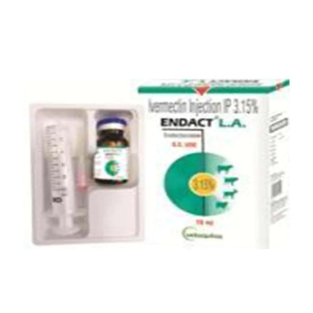 Endact LA Ivermectin 10ml Injection