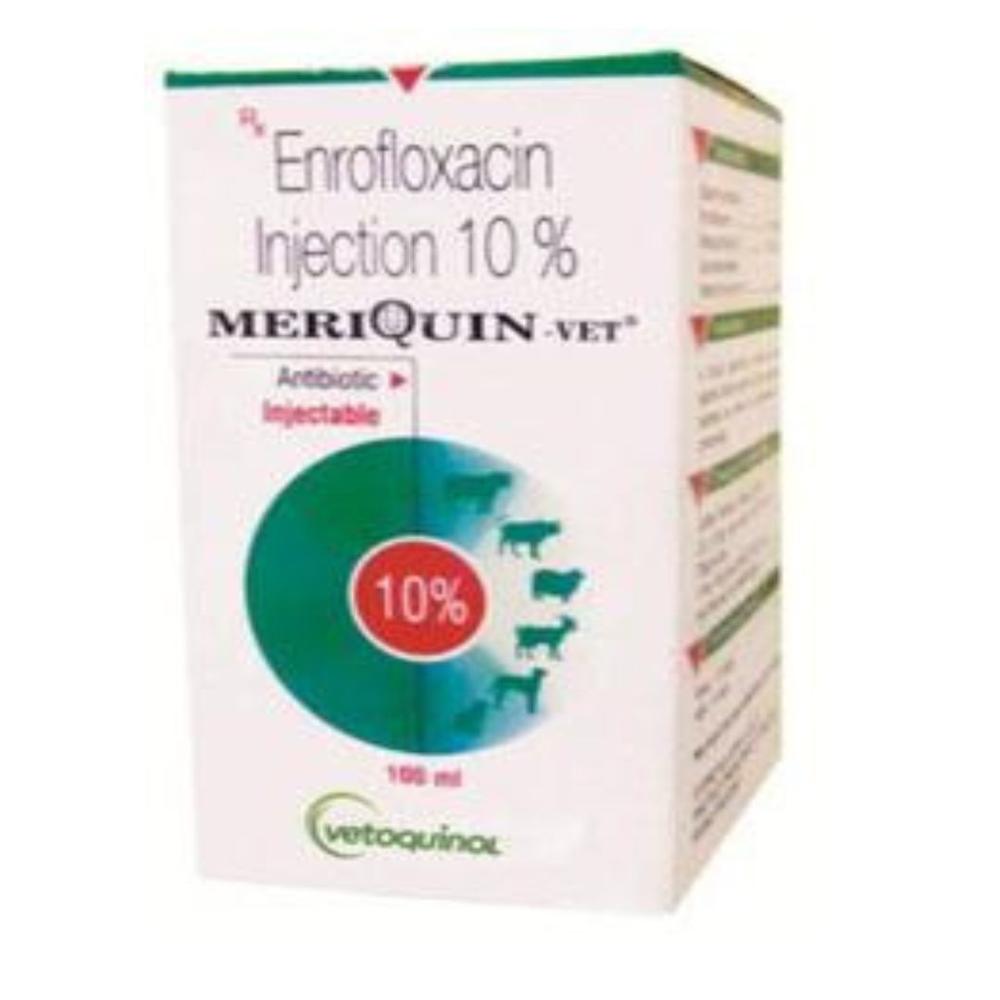 Meriquin  Enrofloxacin 10% 100ml Injection