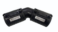 Hdpe Electrofusion Pipe ELBOW 45 Degree