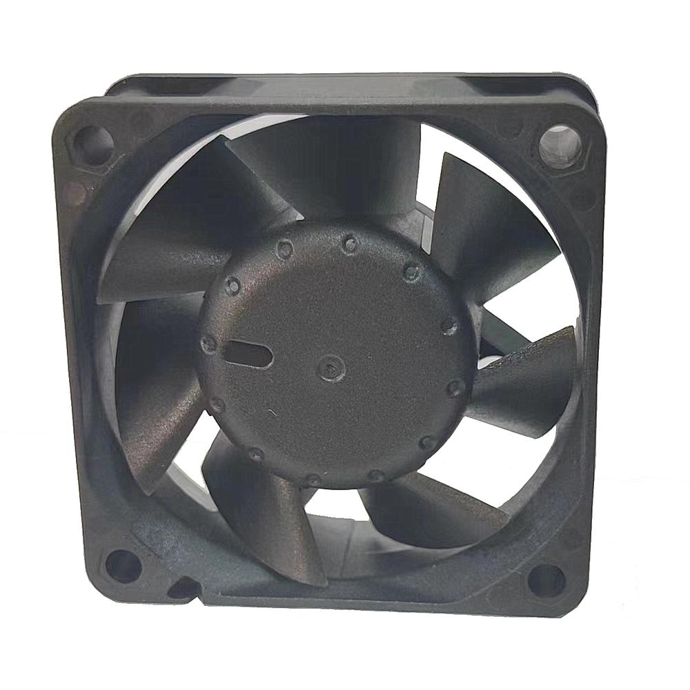 High Quality 12 Volt Delta Dc Fan 60x60x25mm Low Speed 6000rpm 2pin Replace Delta Afb0612sh For Radiator Fan - Color: Black