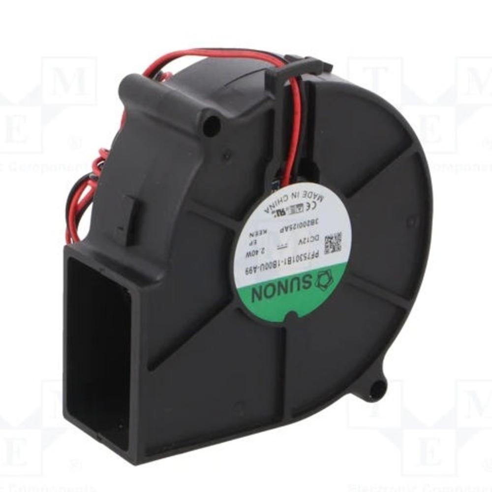 PF75301B1-1B00U-A99 PF75301B2-1B00U-A99 Small Precision Centrifugal Blower 7530 12v Dc Fan 75x75x30mm