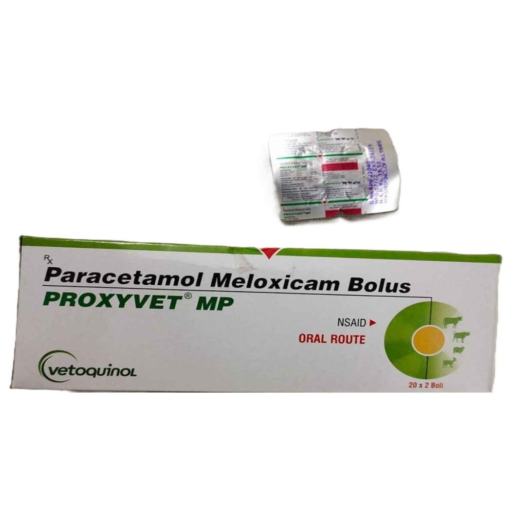 Proxyvet Mp Meloxicam And Paracetamol Bolus