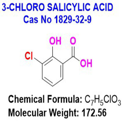 3-Chlorosalicylic acid  (Cas No. 1829-32-9)