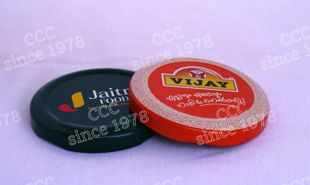 Printed 66mm Lug Caps - Tinplate 66 Millimeter Diameter | Any Color Twist Off Design For Versatile Use In Various Applications