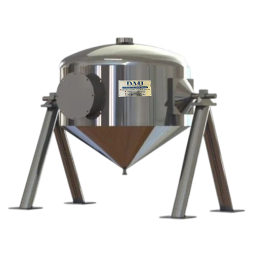 Metal Butter Churner - Color: Silver