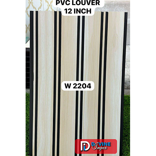 W 2204 PVC Louver 12inch