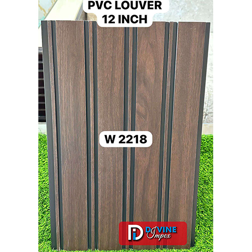 W 2218 PVC Louver 12inch