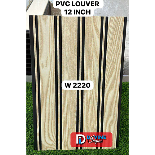 W 2220 PVC Louver 12inch
