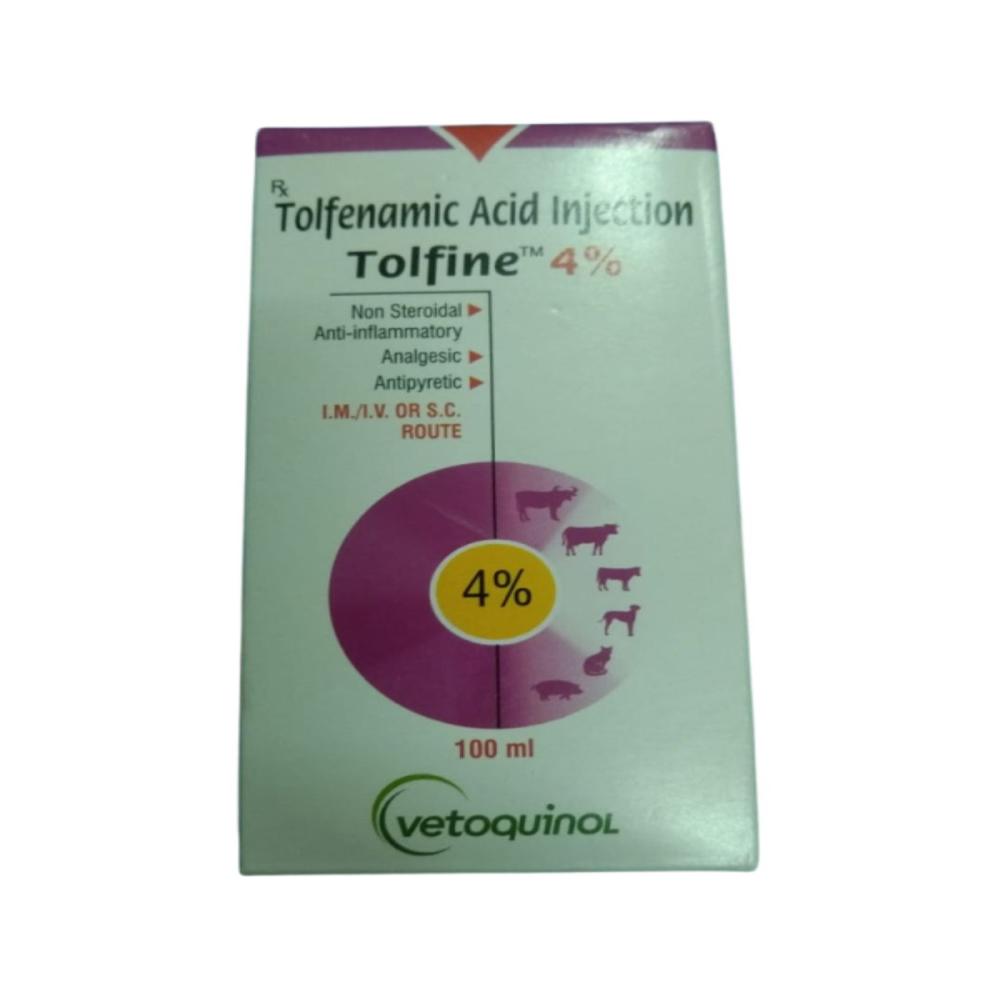 Tolfine 4% 100ml Injection