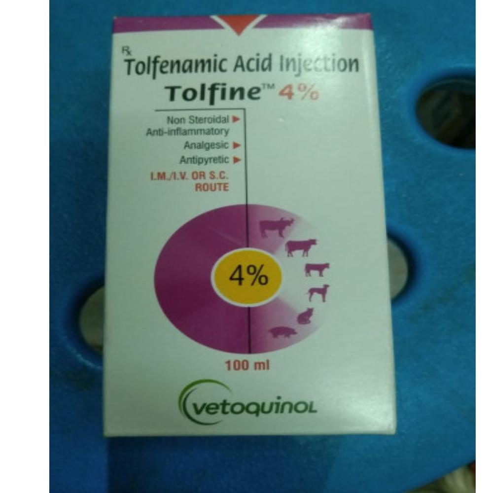 Tolfine 4% 100ml Injection