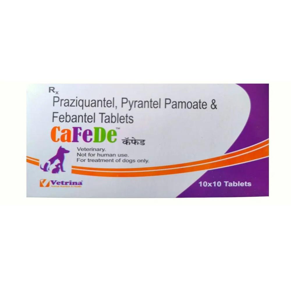 Cafede Praziquantel, pyrantel pamoate Tablet & febantel 