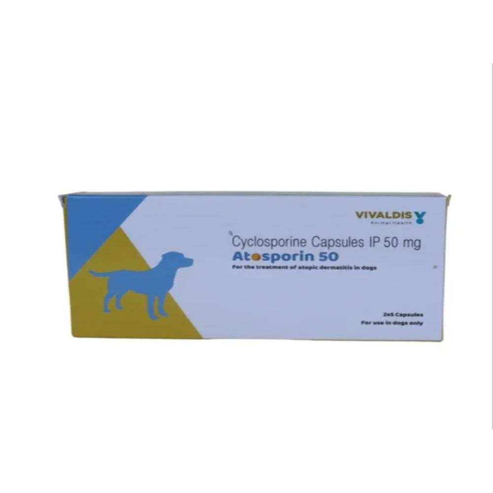 Atosporin-50 (Cyclosporin)50mg Capsules