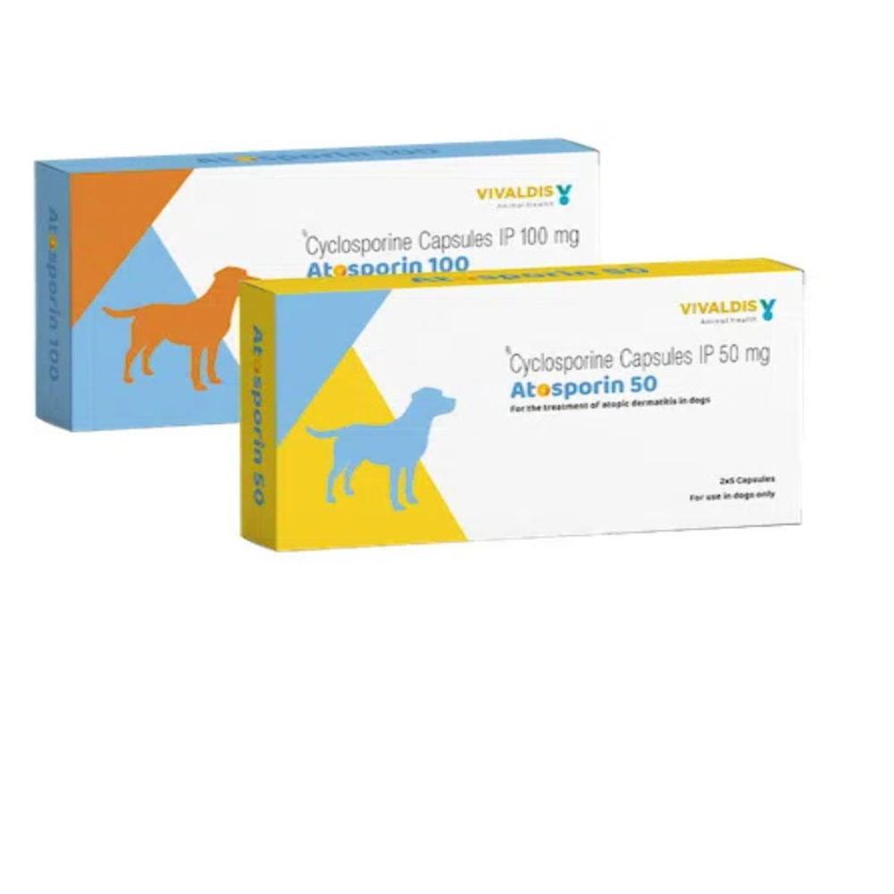 Atosporin-50 (Cyclosporin)50mg Capsules