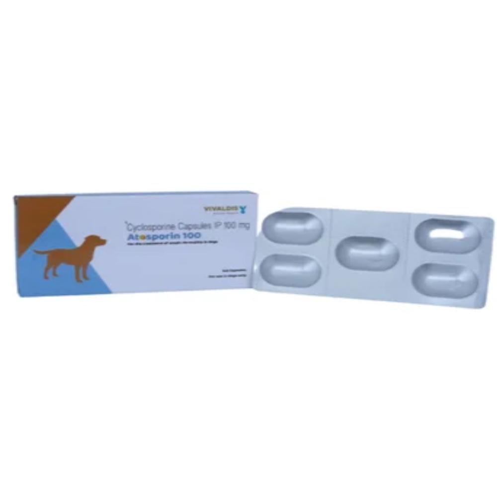 Atosporin-100 (Cyclosporin)100mg Capsules