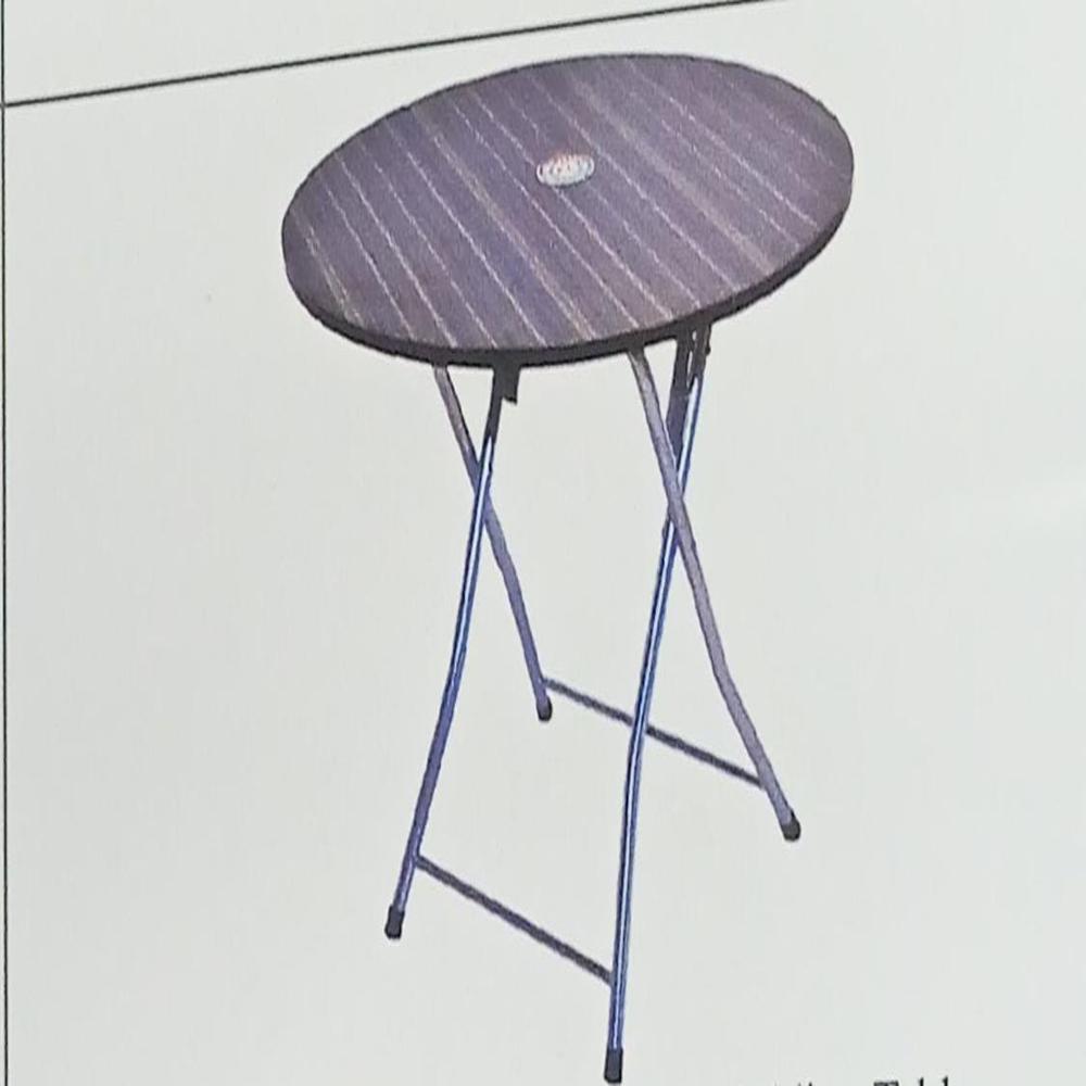 PRIME ROUND WOODEN 3*3 FOLDING TABLE 