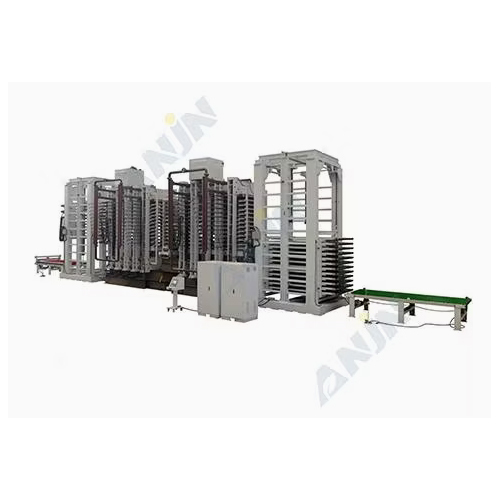 1000T Hot Press Unit With 12 Layers Synchronous Loading And Unloading Device