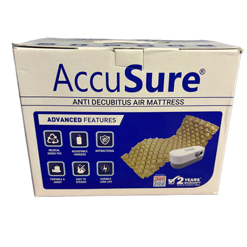 Pressure Air Mattress - Color: As Per Requirement