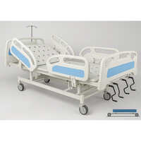 5-Function Manual Iccu Full Fowler Hospital Bed - Color: Different Available