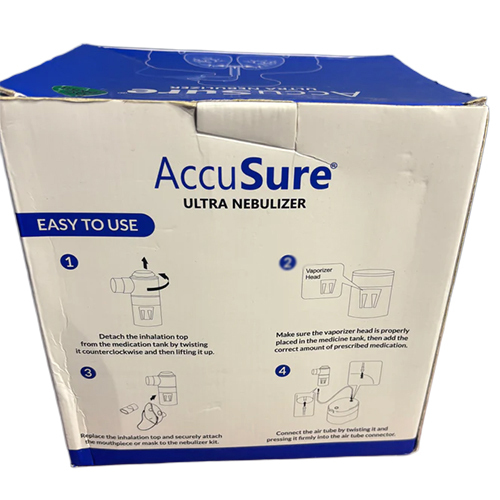 Accusure Ultra Nebulizer - Automation Grade: Semi Automatic