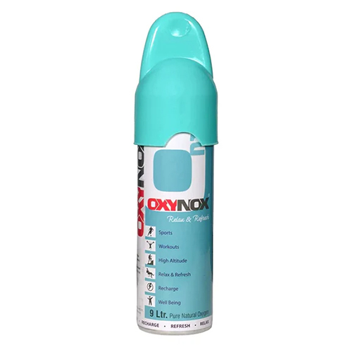 Oxynox Portable Oxygen Canister - Material: Steel