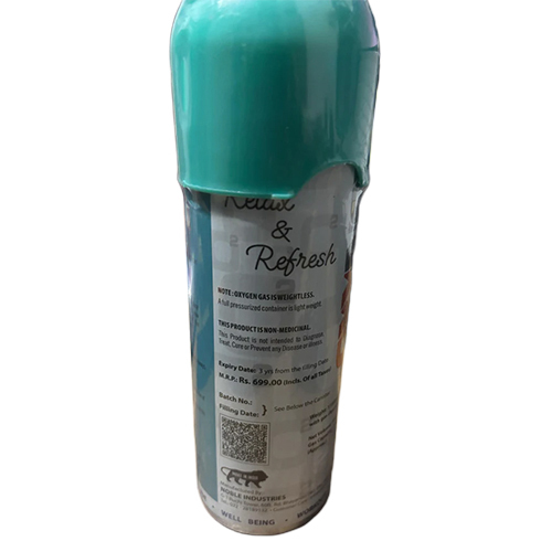 Oxynox Portable Oxygen Canister - Material: Steel