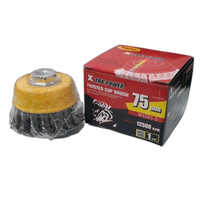Xtra Power Twisted Cup Brush - Color: Yellow And Black