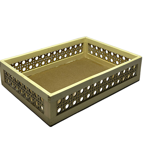Pinewood Jali Tray