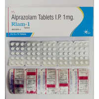 Anti Anxiety Medicine - Dosage Form: Tablets
