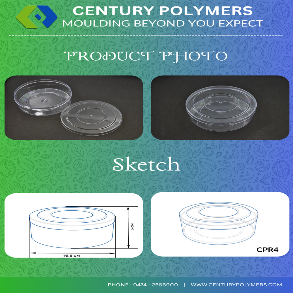 Cp 400 Storage Container (Cpr4) - Color: Transparent