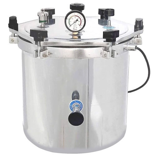 Hospital Autoclave Sterilizer - Color: Silver