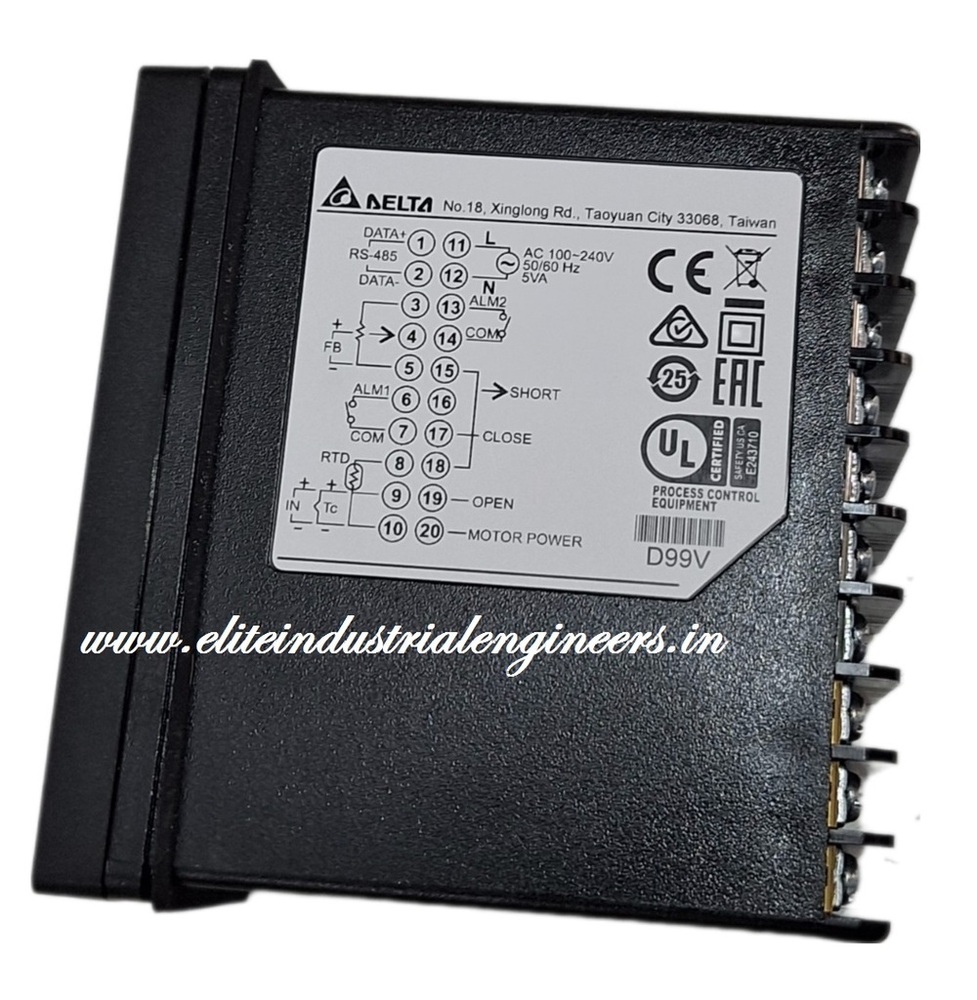 Delta Temperature Controller Dtb4896rrv - Features: High Accuracy