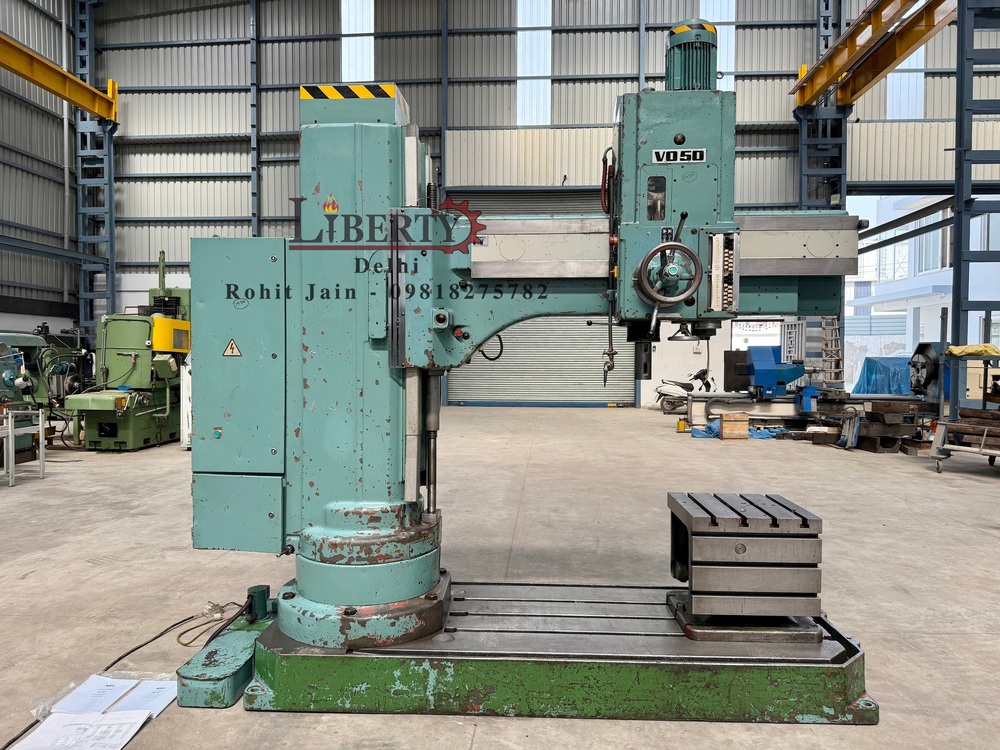 MAS Czech 60 mm x 1750 mm Arm Radial Drilling Machine