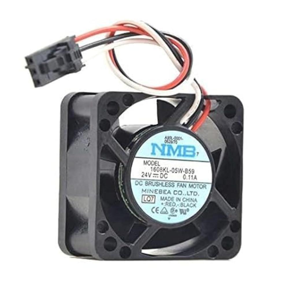 NMB 1608KL-05W-B59 DC Fan 24V DC 0.11A Air Cooling Fan 40 * 40 * 20mm 3-Wire