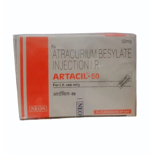 50Mg Atracurium Besylate Injection Ip - Physical Form: Liquid