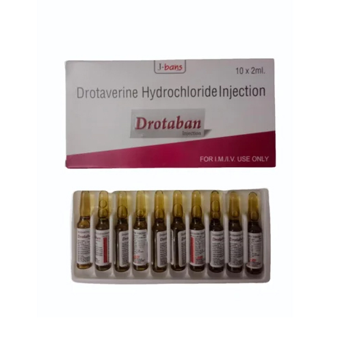 Drotaverine Hydrochloride Injection - Physical Form: Liquid