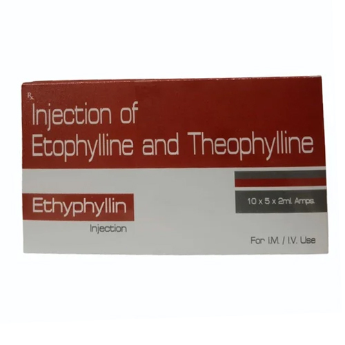Etophylline Theophylline Injection - Physical Form: Liquid