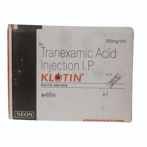 Tranexamic Acid Injection Ip - Physical Form: Liquid