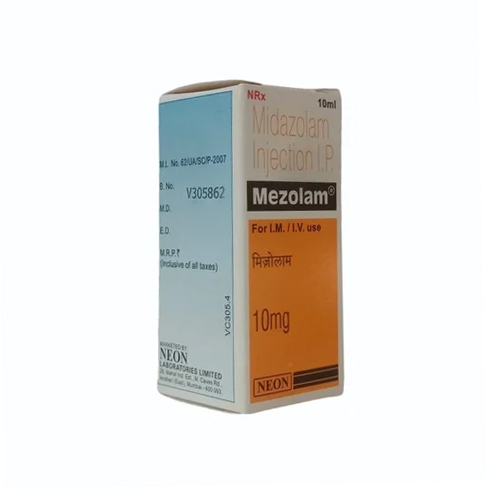 10mg Midazo Injection Ip - Physical Form: Liquid