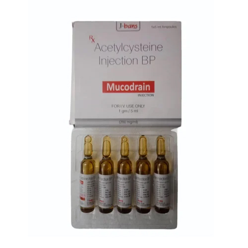 Acetylcysteine Injection Bp - Physical Form: Liquid